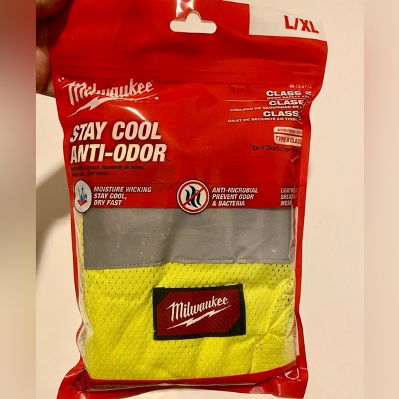 NWT Milwaukee Mesh Safety Vest - Picture 6 of 8